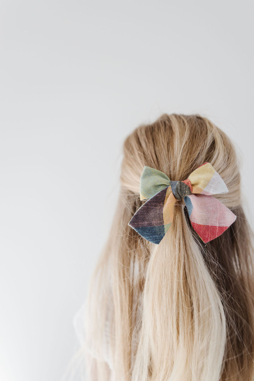 Rubik Cube - Petite Hair Bow