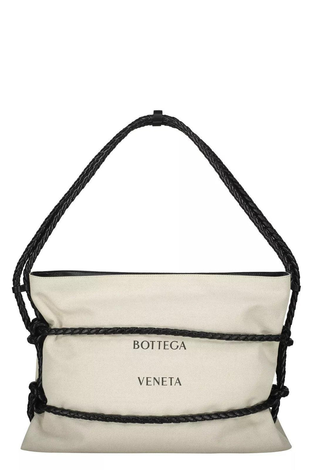 Bottega Veneta Quadronno canvas shoulder bag Banlieue91