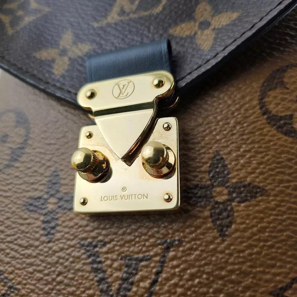 Louis Vuitton Vertical Zippy Metis Chain Wallet Reverse Monogram Banlieue91