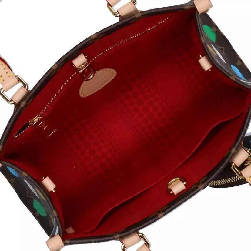 LOUIS VUITTON Monogram x Kusama Yayoi On the Go PM Hand Bag Banlieue91