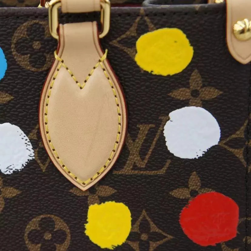 LOUIS VUITTON Monogram x Kusama Yayoi On the Go PM Hand Bag Banlieue91