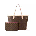 Louis Vuitton Neverfull MM Peony/Brown With Pouch Banlieue91