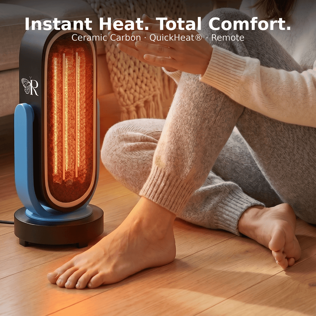 Sauna Heater – 1500W Ceramic Carbon QuickHeat® with Remote RevivPro