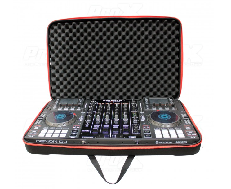ProX XB-DJCL - ZeroG Ultra Lightweight Hard Shell DJ Controller Shoulder Strap Bag for Pioneer DDJ FLX10 REV5 REV7 RANE ONE DDJ-GRV6 - Large The DJ Hookup