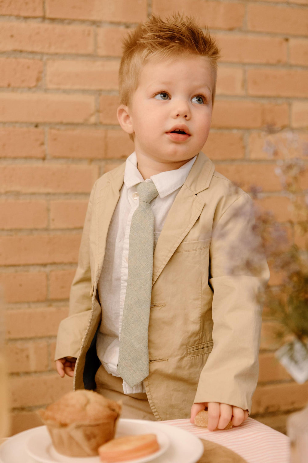 Sea Foam - Boys Tie