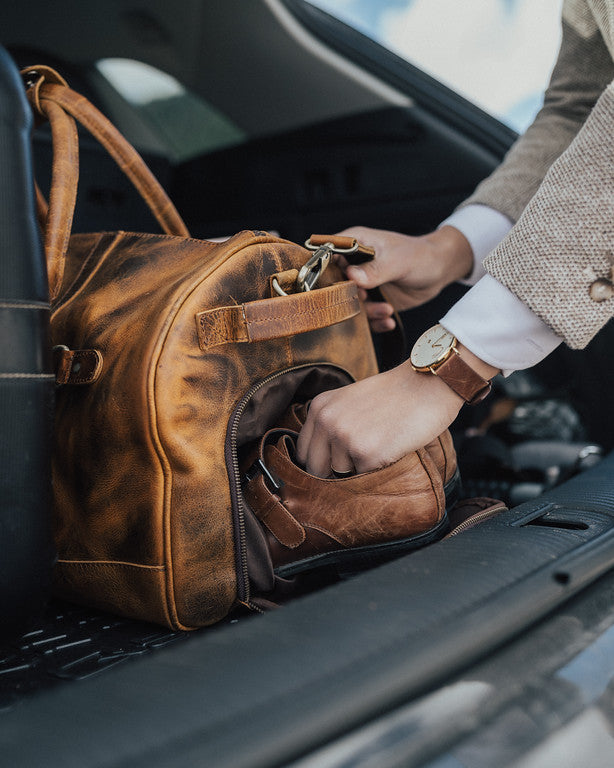 45L Denali Duffel Kodiak Leather