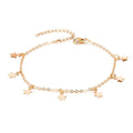 Silver Star Fashion Anklet Jewelry