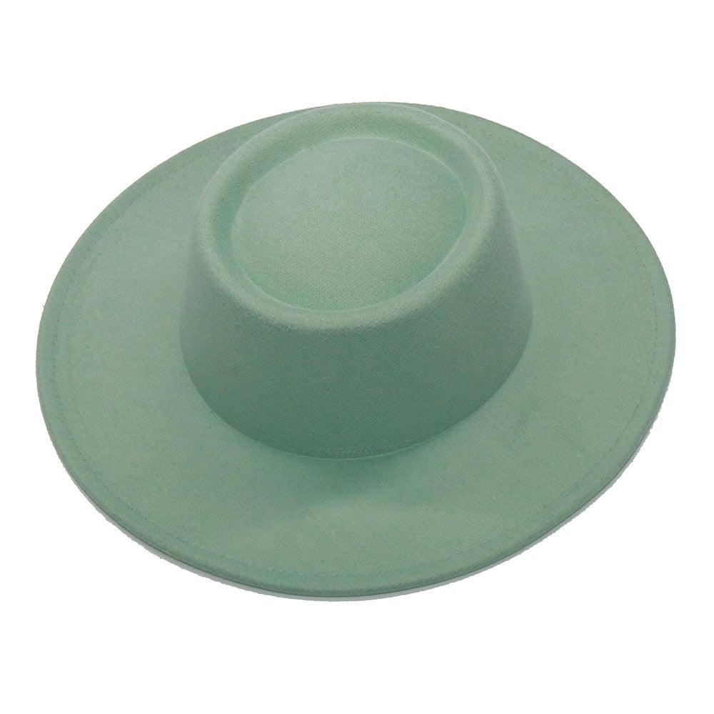 Simple Classic Unisex Fedora Hats Men Women Wide Brim Wool Jazz Hats Elegant Fedoras Hat for Women Lady Wide Brim Autumn Winter Cap Vintage Style Dress Formal Hat For Various Occasions 56-58CM Stevvex