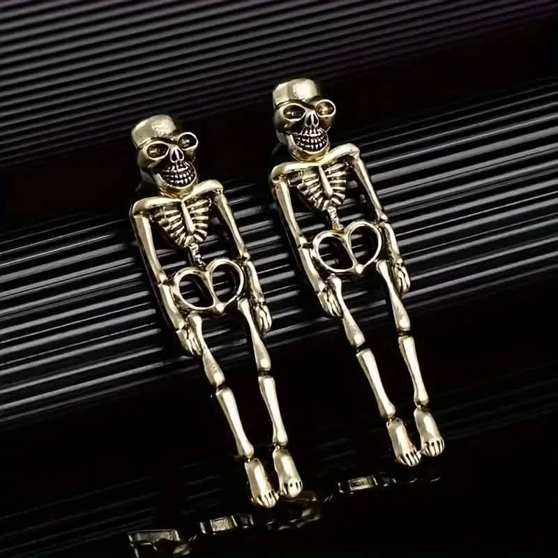 Skeleton Design Dangle Earrings DailySale