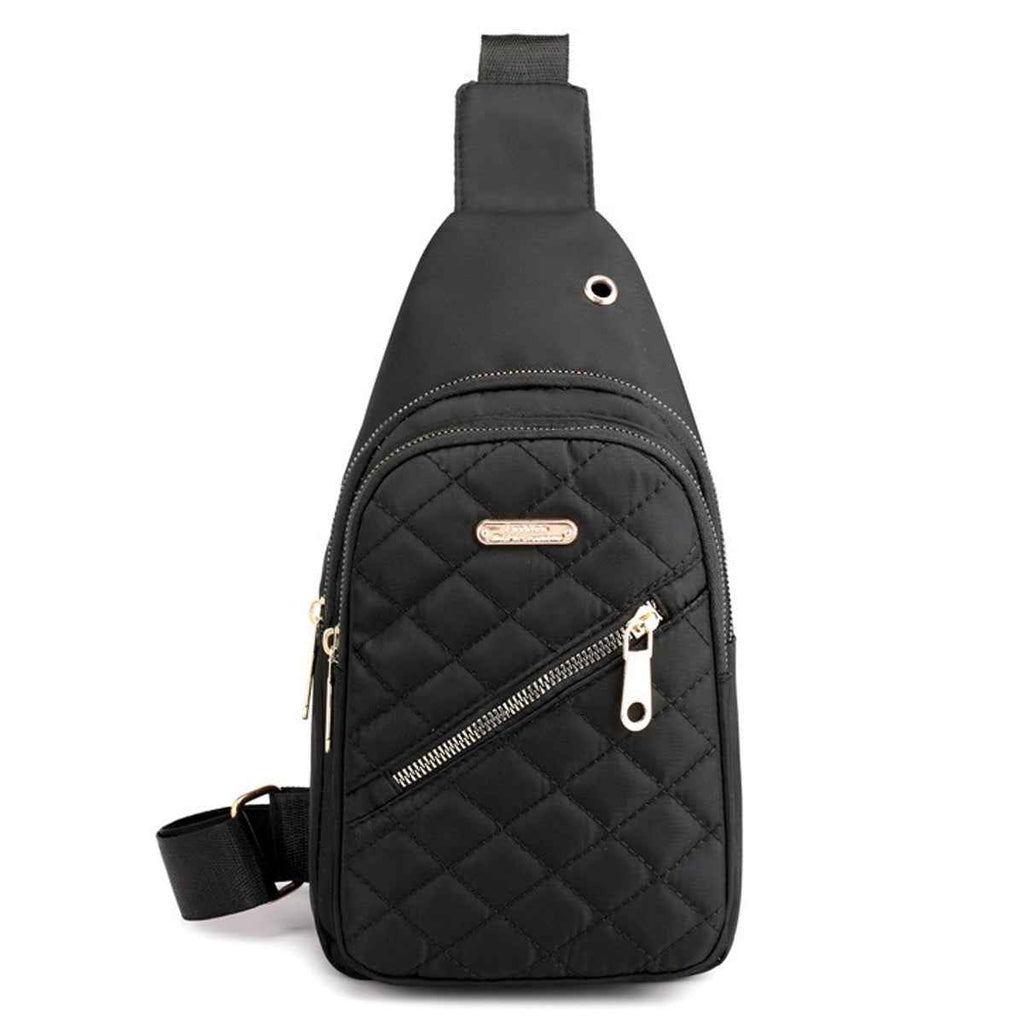 Portable Nylon Chest Sling Bag Mini Travel Pack Mesh Strap Dashing Nova