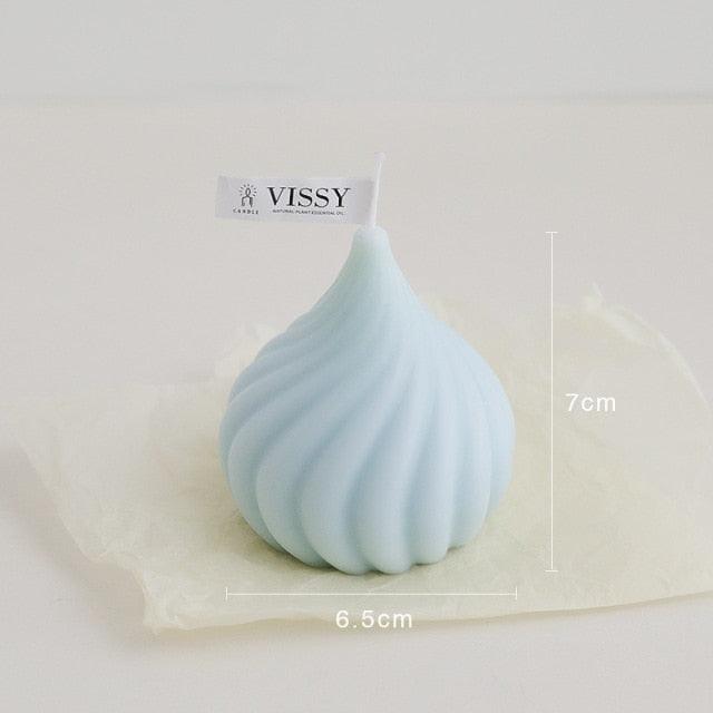 Small Whirlwind Candle  Wedding Decoration Aromatherapy Candle Home Decor Natural Paraffin Wax Long Lasting Aromatherapy Candles Stress Relief For Women