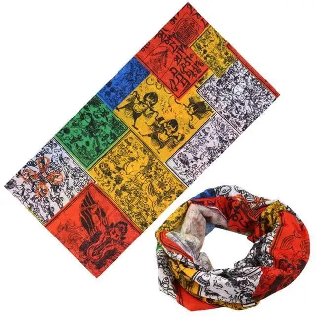 Soft And Comfortable Silk Scarf Unisex Magic Scarf Outdoor Sports Bicycle Headband Bike Cycling Neck Tube Warmer Riding Bandanas Face Mask Stevvex