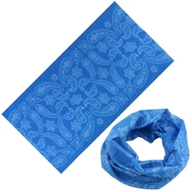 Soft And Comfortable Silk Scarf Unisex Magic Scarf Outdoor Sports Bicycle Headband Bike Cycling Neck Tube Warmer Riding Bandanas Face Mask Stevvex