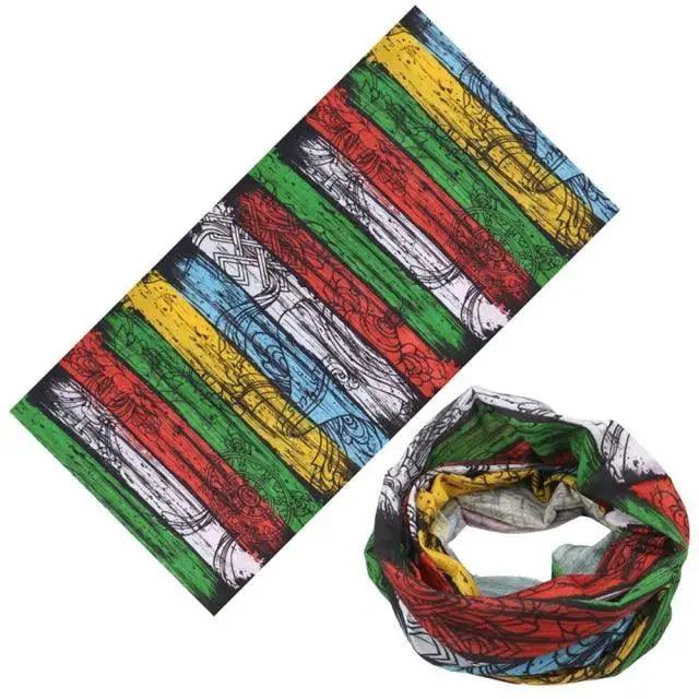 Soft And Comfortable Silk Scarf Unisex Magic Scarf Outdoor Sports Bicycle Headband Bike Cycling Neck Tube Warmer Riding Bandanas Face Mask Stevvex