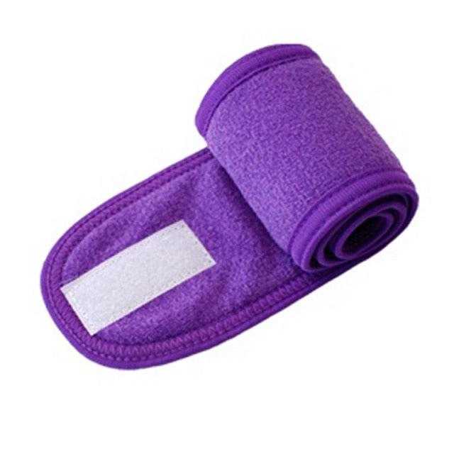 Soft Toweling Hair Accessories Girls Headbands for Face Washing Bath Makeup Hair Band Women Adjustable SPA Facial Headband Gorgeous Hair Accessories For Women Stevvex