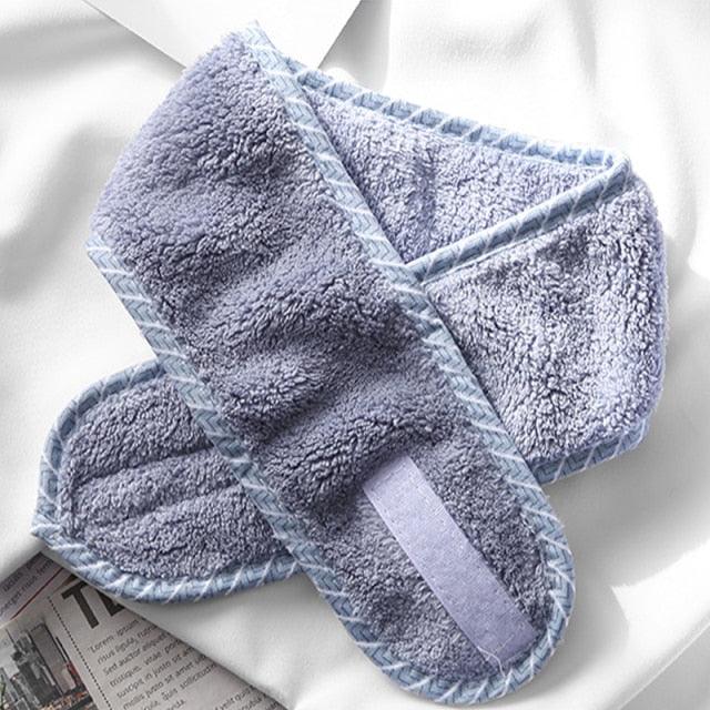 Soft Toweling Hair Accessories Girls Headbands for Face Washing Bath Makeup Hair Band Women Adjustable SPA Facial Headband Gorgeous Hair Accessories For Women Stevvex