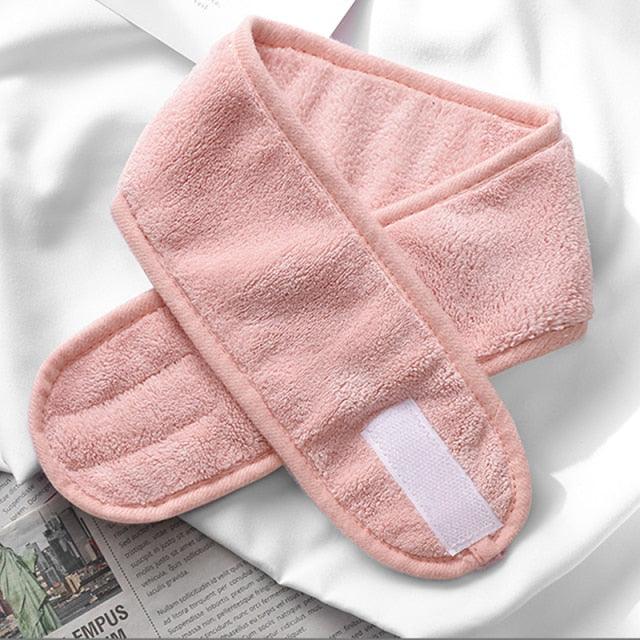 Soft Toweling Hair Accessories Girls Headbands for Face Washing Bath Makeup Hair Band Women Adjustable SPA Facial Headband Gorgeous Hair Accessories For Women Stevvex