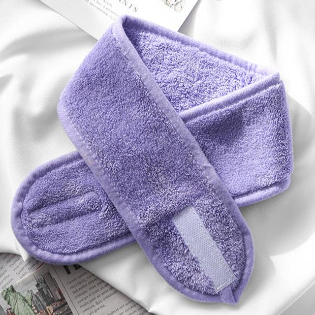 Soft Toweling Hair Accessories Girls Headbands for Face Washing Bath Makeup Hair Band Women Adjustable SPA Facial Headband Gorgeous Hair Accessories For Women Stevvex
