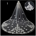 Sparkling Wide Style Bridal Wedding Dress Veil