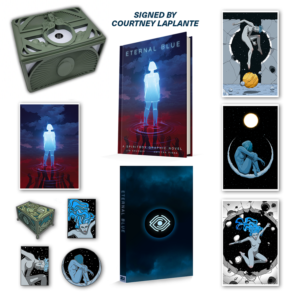 Eternal Blue: A Spiritbox Graphic Novel - SIGNED Platinum Edition Z2 Comics