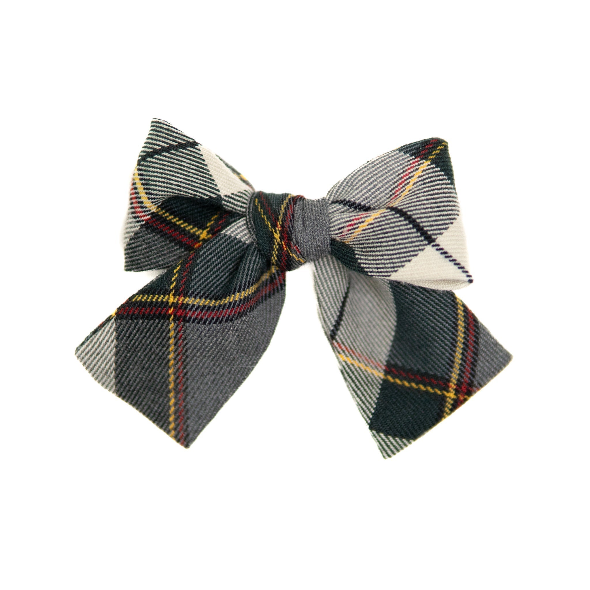 Spruce Plaid - Petite Hair Bow