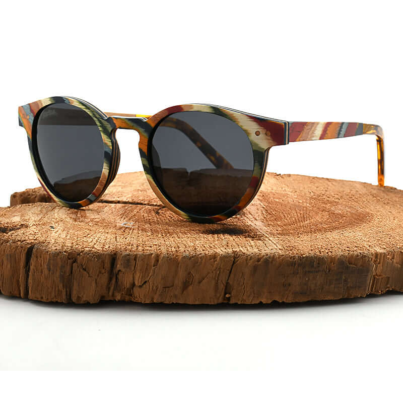 Stinson - Unisex Wooden Sunglasses JOPLINS® | Premium Sustainable Sunglasses