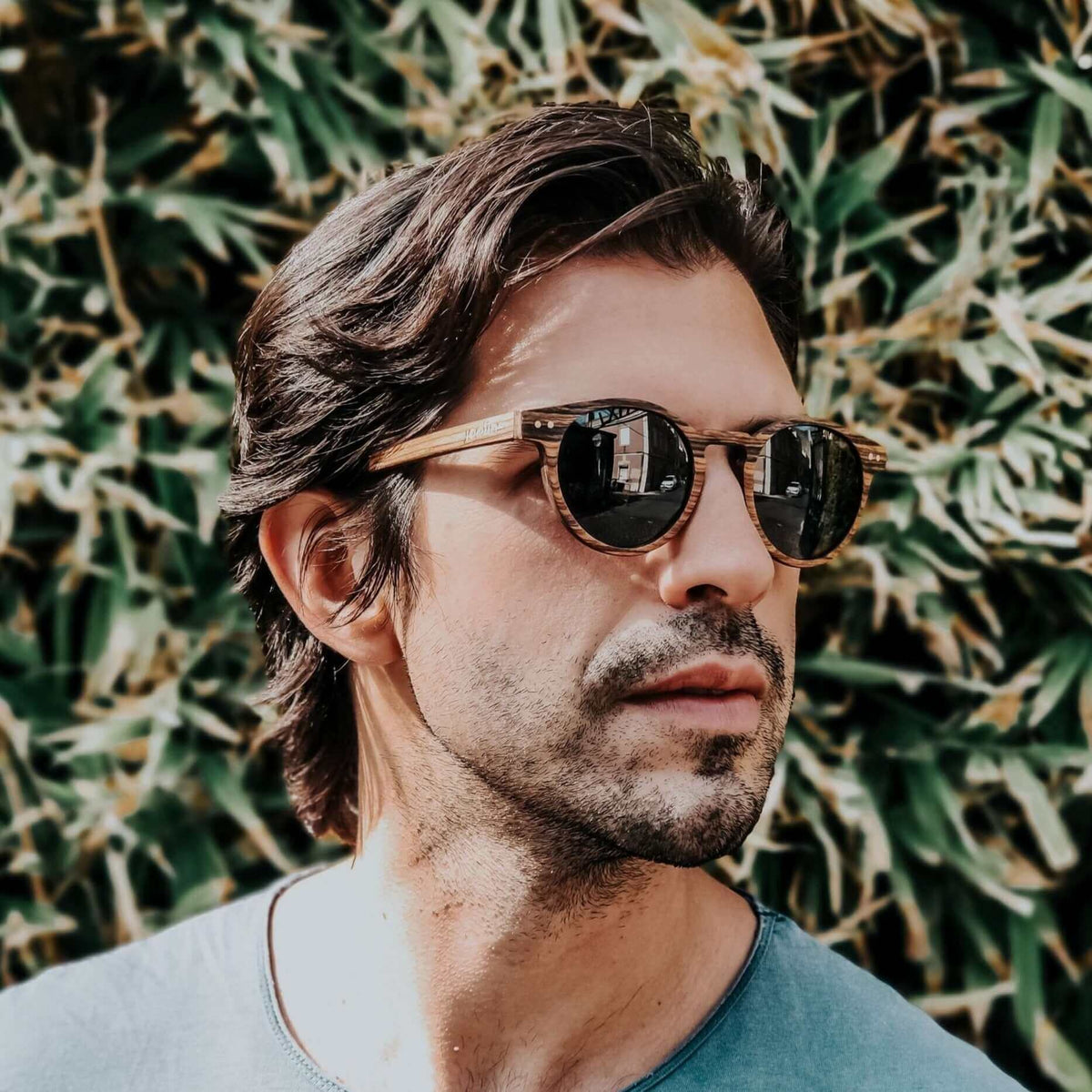 Stinson - Unisex Wooden Sunglasses JOPLINS® | Premium Sustainable Sunglasses