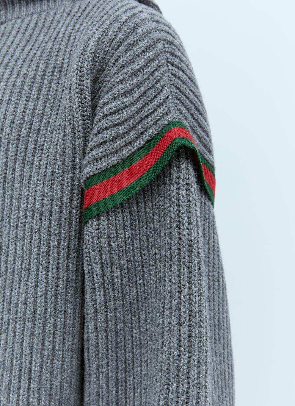 Gucci Men Wool Cashmere Hooded Sweater Luosophy