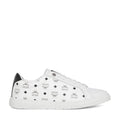 Mcm Men Printed Canvas Terrain Sneakers Luosophy