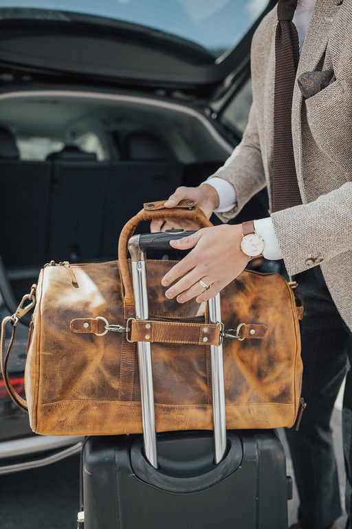 45L Denali Duffel Kodiak Leather