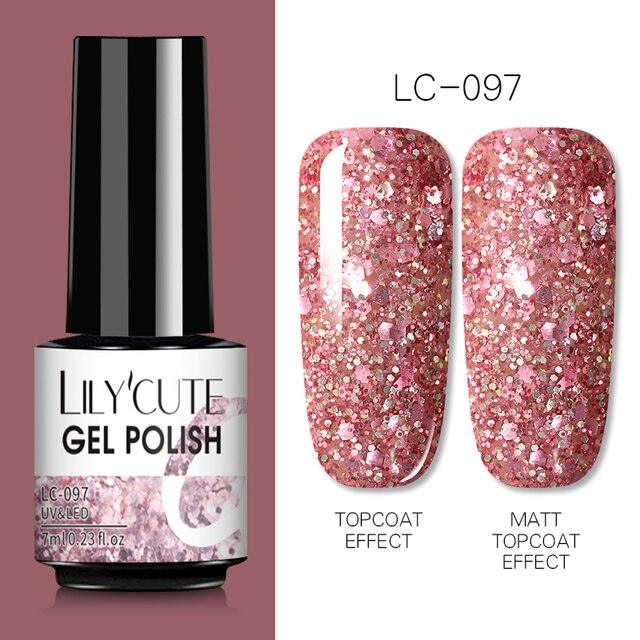 Stylish Gel Nail Polish UV LED Gel Popular Colorful New Fashion Art Manicure Set 120 Colors