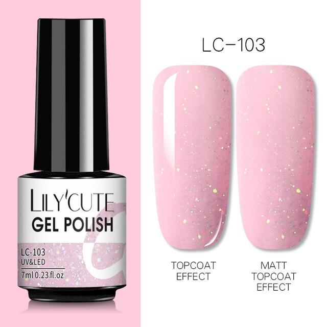 Stylish Gel Nail Polish UV LED Gel Popular Colorful New Fashion Art Manicure Set 120 Colors