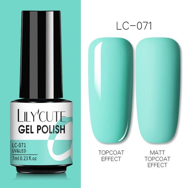 Stylish Gel Nail Polish UV LED Gel Popular Colorful New Fashion Art Manicure Set 120 Colors