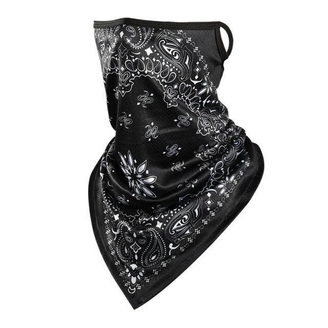 Summer Cold Ice Motorcycle Face Mask Men Skull Caps Helmet Balaclava Headwrap Bandana Face Shield Headband Running Cycling Hat Breathable Mesh Bandana Running Cycling Face Mask Hunting Skiing Bicycle Hiking Fishing Snowboard Cold Weather Balaclava Stevvex