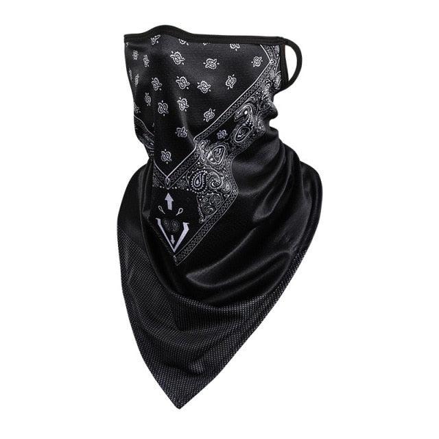 Summer Cold Ice Motorcycle Face Mask Men Skull Caps Helmet Balaclava Headwrap Bandana Face Shield Headband Running Cycling Hat Breathable Mesh Bandana Running Cycling Face Mask Hunting Skiing Bicycle Hiking Fishing Snowboard Cold Weather Balaclava Stevvex