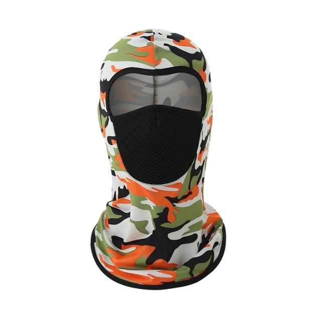 Summer Men Women Camouflage Balaclava Face Scarf Mask Sunscreen Dustproof Army Cycling Hunting Fishing Tactical Airsoft Hat Cold Weather Balaclava Ski Mask for Men Windproof Thermal Winter Scarf Mask Women Neck Warmer Hood for Cycling Stevvex