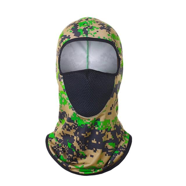 Summer Men Women Camouflage Balaclava Face Scarf Mask Sunscreen Dustproof Army Cycling Hunting Fishing Tactical Airsoft Hat Cold Weather Balaclava Ski Mask for Men Windproof Thermal Winter Scarf Mask Women Neck Warmer Hood for Cycling Stevvex