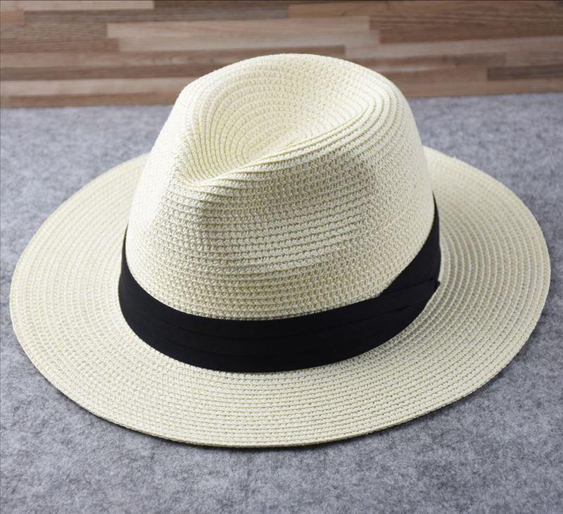 Summer Outdoor Men Large Size Hats Lady Beach Wide Brim Straw Hat Unisex Luxury Straw Hat Classic Mens Dress Hats Party Accessories Stevvex