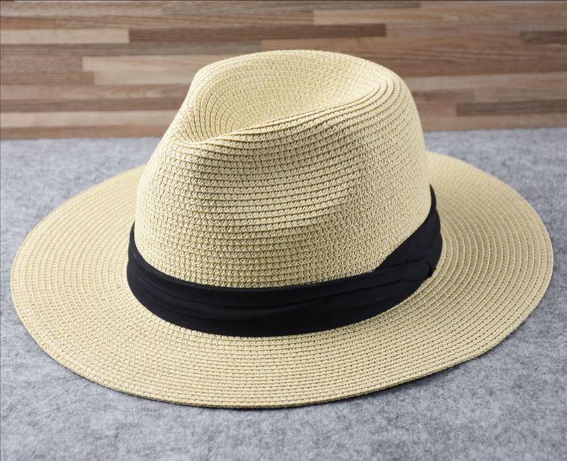 Summer Outdoor Men Large Size Hats Lady Beach Wide Brim Straw Hat Unisex Luxury Straw Hat Classic Mens Dress Hats Party Accessories Stevvex
