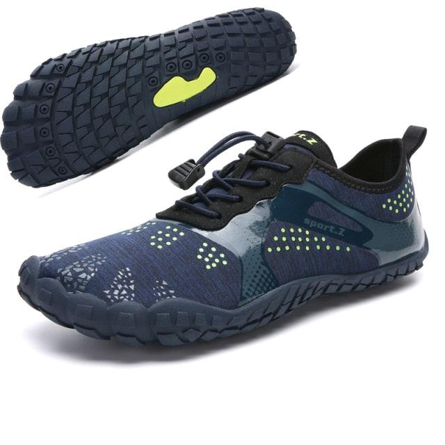 Summer Outdoor Mens Sports Water Shoes Non-Slip Beach Shoes Barefoot Upstream Shoes Quick-Dry Aqua Sock Barefoot For Beach Swim River Pool Lake Hiking Kayaking Surfing Stevvex