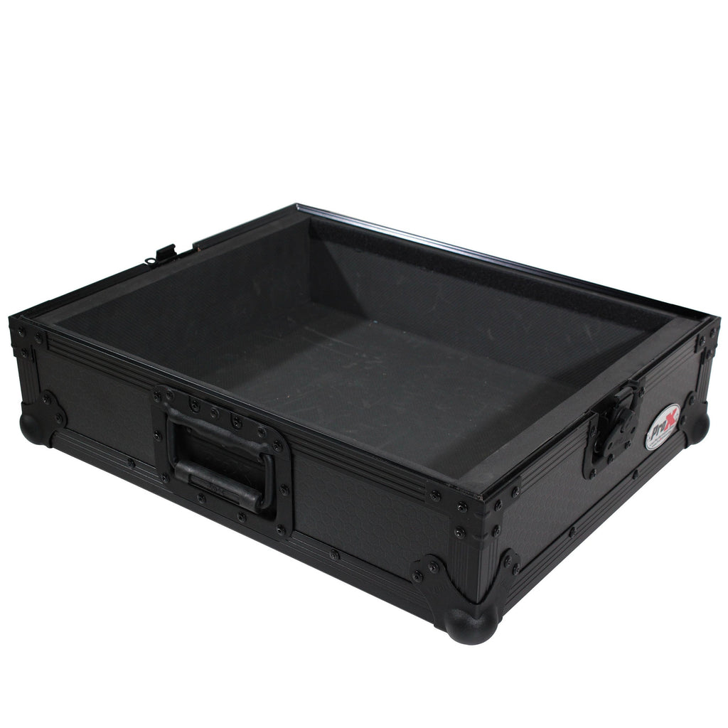 ProX T-TTBL - Flight Case for Turntable - Universal W-Foam Kit | Black on Black