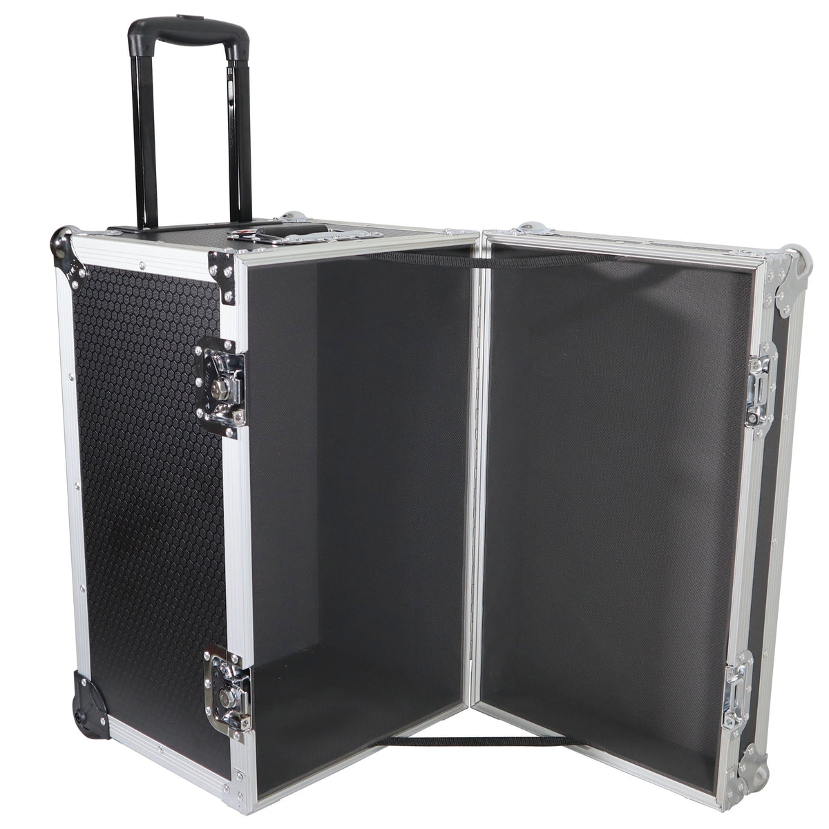 ProX T-UTIHWMK2 - Rolling Utility Case W/ Retractable Handle and Low-Profile Recessed Wheels 17x24.5x15" Exterior For Cabales/100 LP Vinyl Records The DJ Hookup