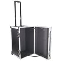 ProX T-UTIHWMK2 - Rolling Utility Case W/ Retractable Handle and Low-Profile Recessed Wheels 17x24.5x15" Exterior For Cabales/100 LP Vinyl Records The DJ Hookup