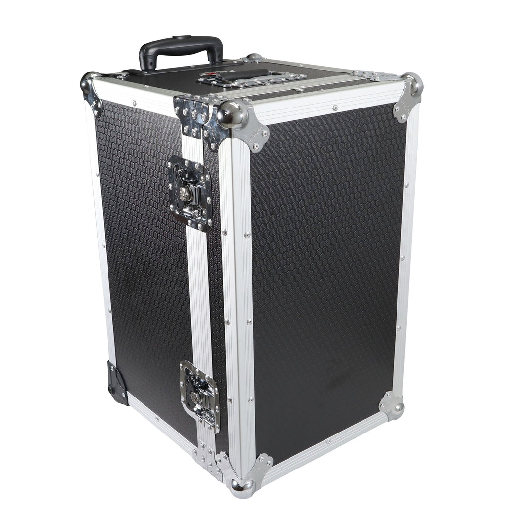 ProX T-UTIHWMK2 - Rolling Utility Case W/ Retractable Handle and Low-Profile Recessed Wheels 17x24.5x15" Exterior For Cabales/100 LP Vinyl Records The DJ Hookup