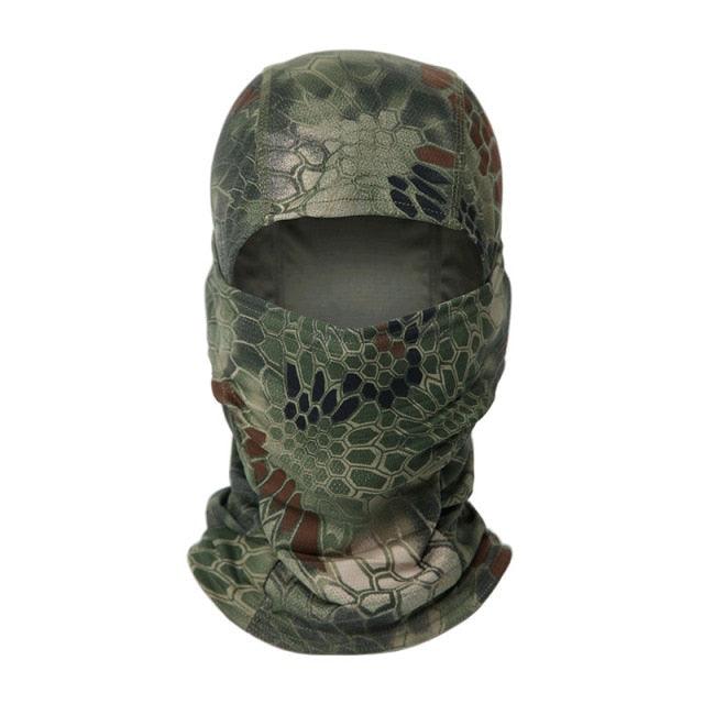 Tactical Camouflage Balaclava Full Face Mask CS Wargame Army Hunting Cycling Sports Helmet Liner Military Multiamp CP Skating Hat Motorbike Biker Racing Breather Mask Tactical Airsoft Cap Scarf Mask Ski Hat Spring Summer For Men Women Stevvex