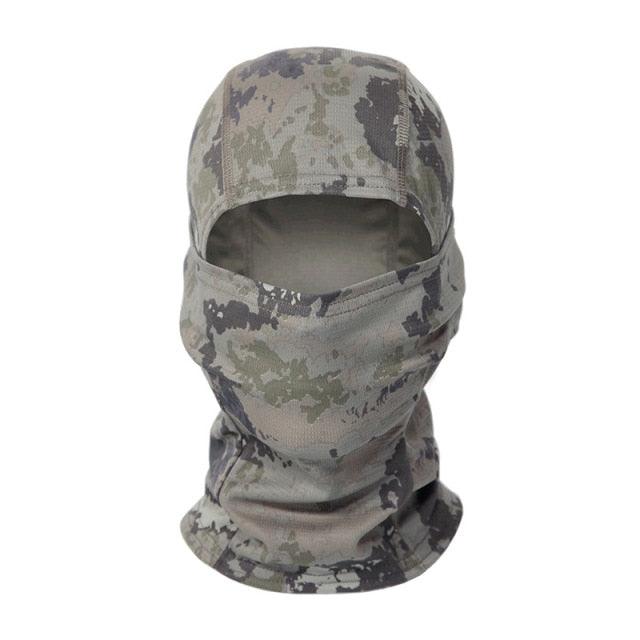 Tactical Camouflage Balaclava Full Face Mask CS Wargame Army Hunting Cycling Sports Helmet Liner Military Multiamp CP Skating Hat Motorbike Biker Racing Breather Mask Tactical Airsoft Cap Scarf Mask Ski Hat Spring Summer For Men Women Stevvex