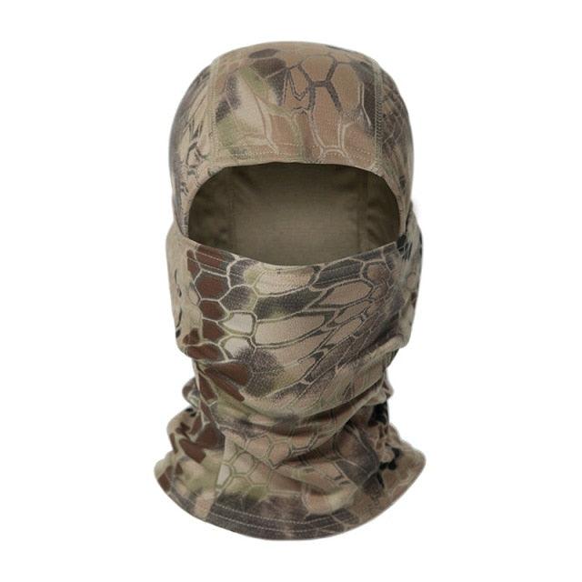 Tactical Camouflage Balaclava Full Face Mask CS Wargame Army Hunting Cycling Sports Helmet Liner Military Multiamp CP Skating Hat Motorbike Biker Racing Breather Mask Tactical Airsoft Cap Scarf Mask Ski Hat Spring Summer For Men Women Stevvex