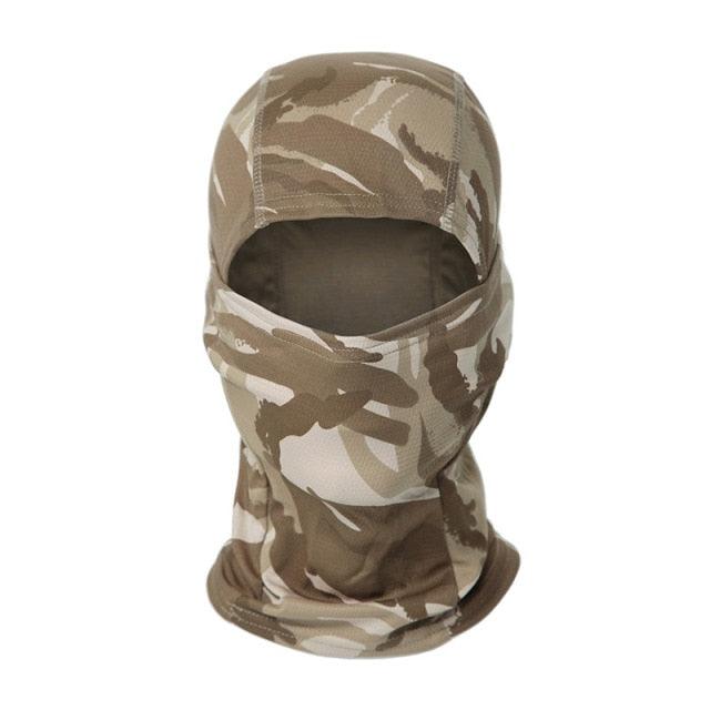 Tactical Camouflage Balaclava Full Face Mask CS Wargame Army Hunting Cycling Sports Helmet Liner Military Multiamp CP Skating Hat Motorbike Biker Racing Breather Mask Tactical Airsoft Cap Scarf Mask Ski Hat Spring Summer For Men Women Stevvex