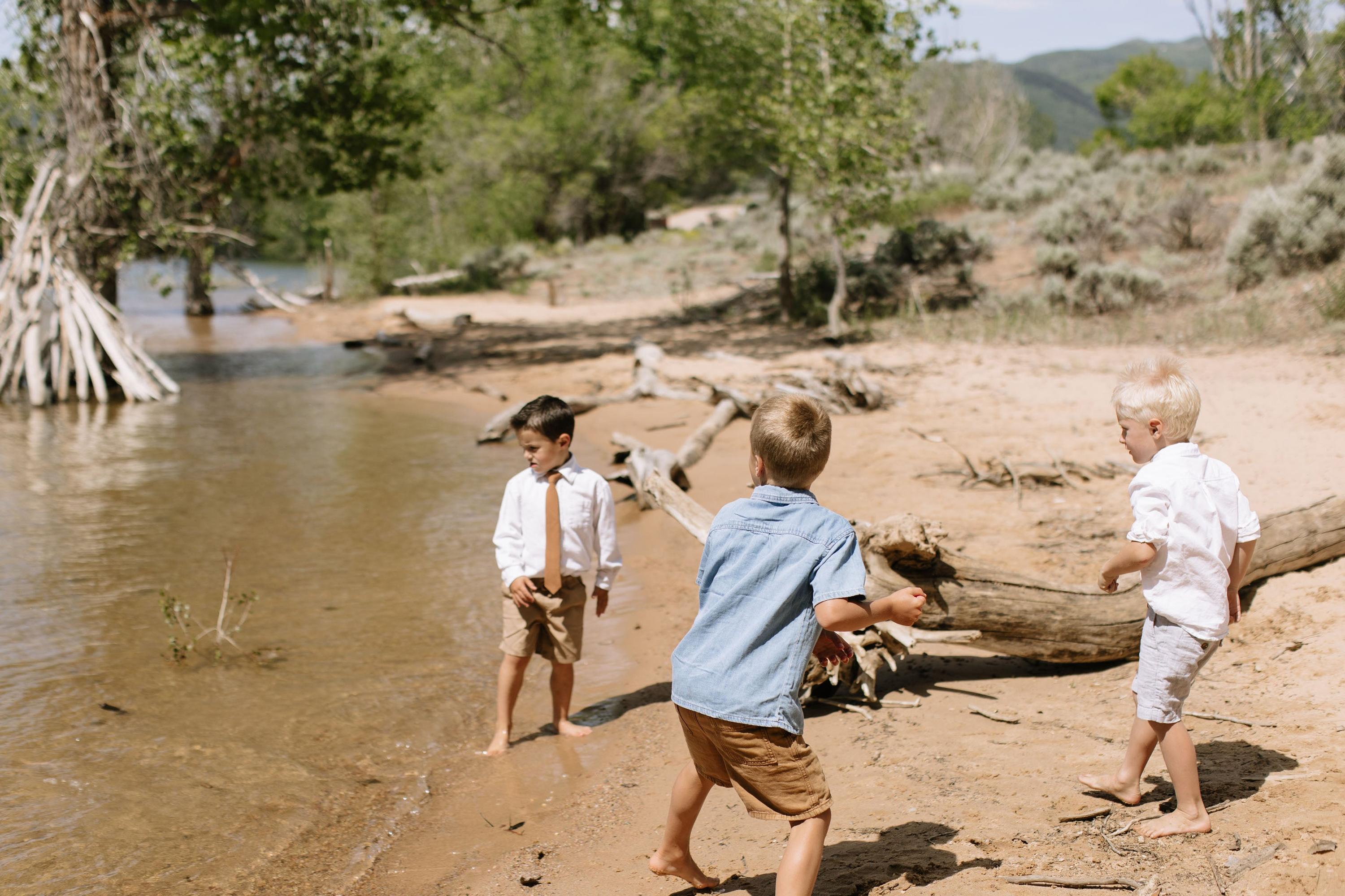 Tan Saddle - Boys Tie