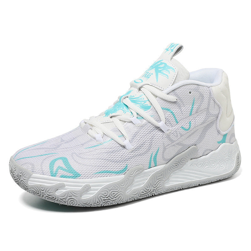 Three ball, third-generation purple MB.03 men's and women's indoor and outdoor shock-absorbing and anti slip basketball shoes V.I.P Digital Presence